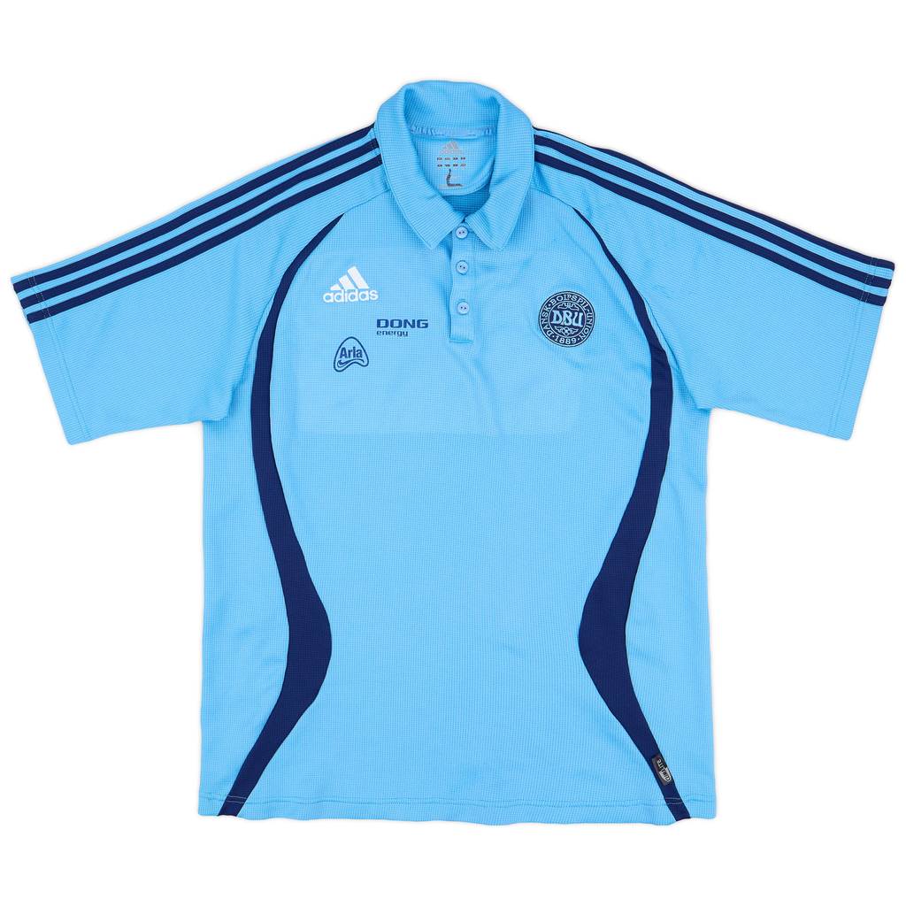 2005-06 Denmark adidas Training Polo - 8/10 - (L/XL)