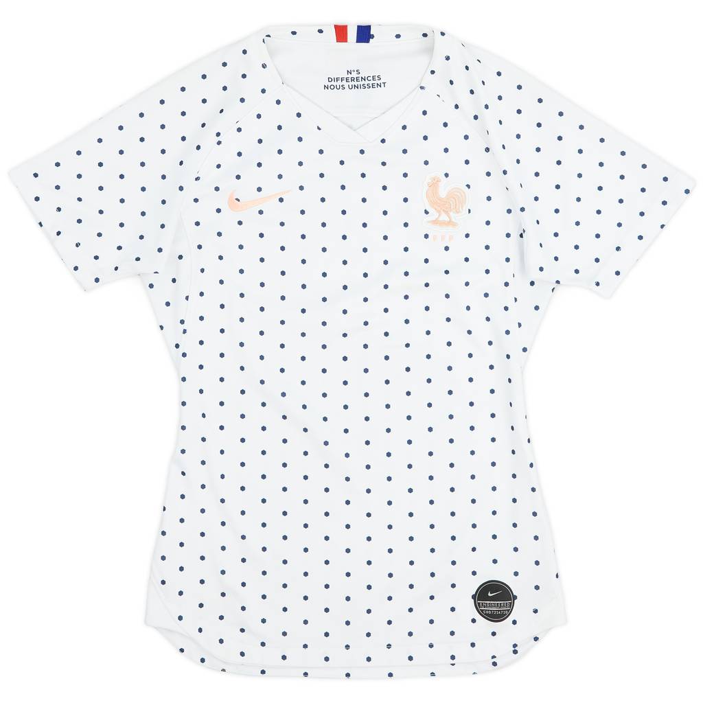 2019-20 France Women's Away Shirt - 9/10 - (Women's XS)