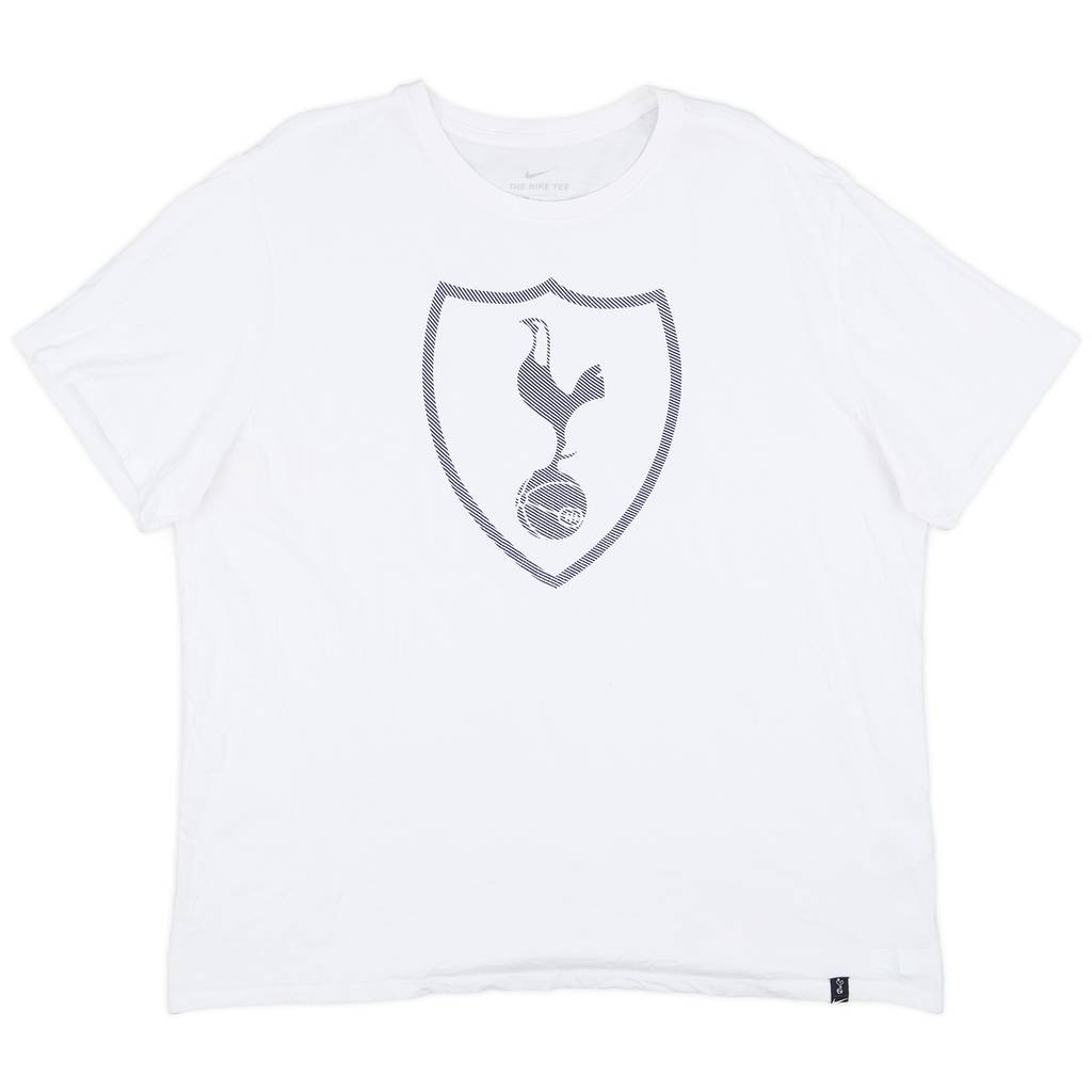 2017-18 Tottenham Nike Cotton Tee - 8/10 - (XXL)