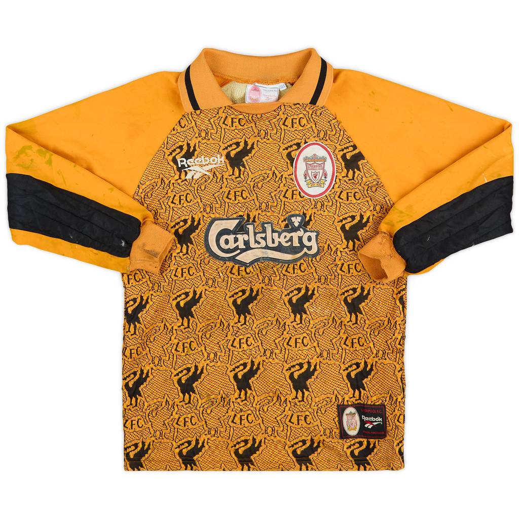 1996-97 Liverpool GK Shirt - 5/10 - (M.Boys)
