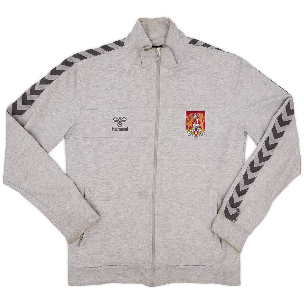 2021-22 Northamtpon Hummel Track Jacket - 9/10 - (M)