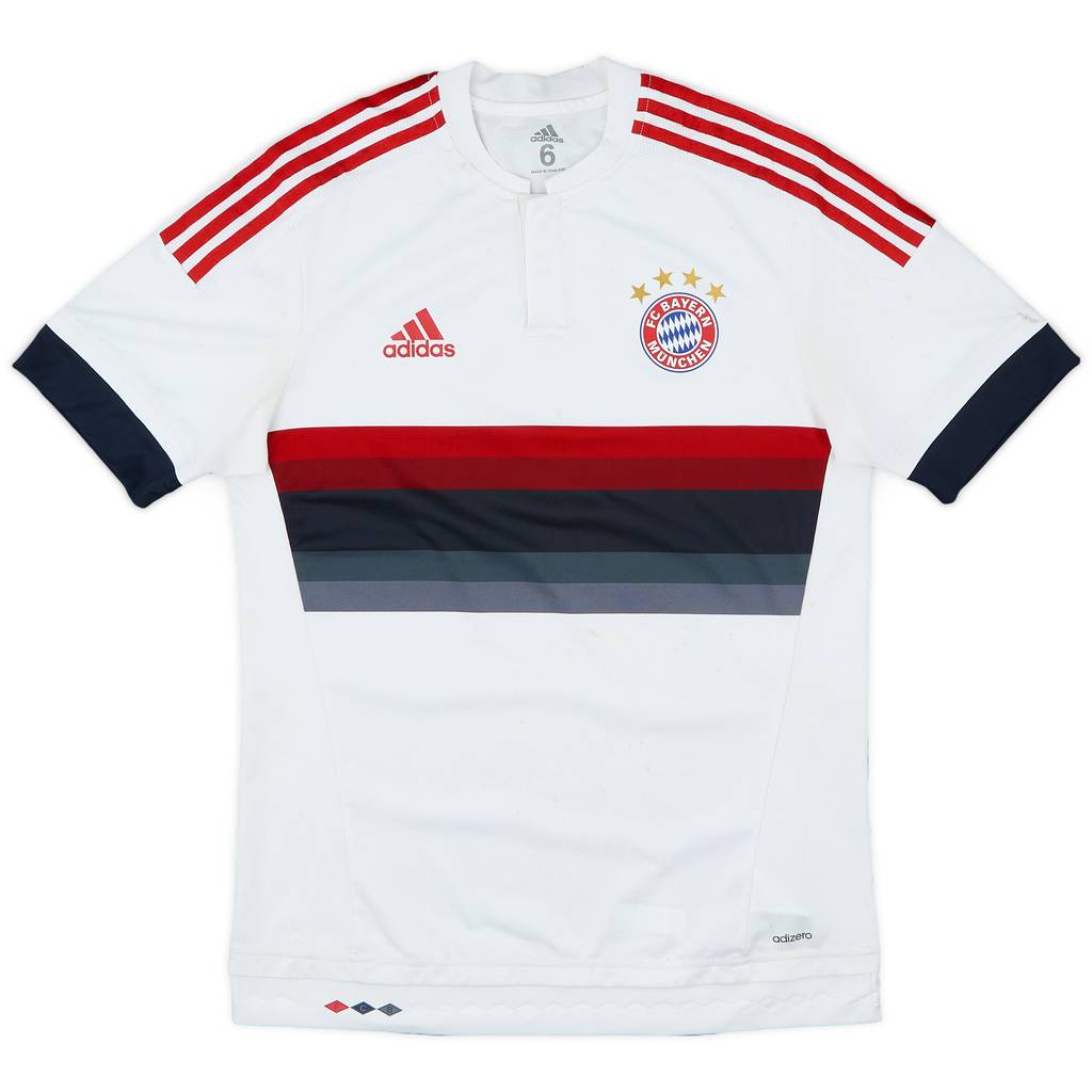 2015-16 Bayern Munich Player Issue Away Shirt - 6/10 - (M)