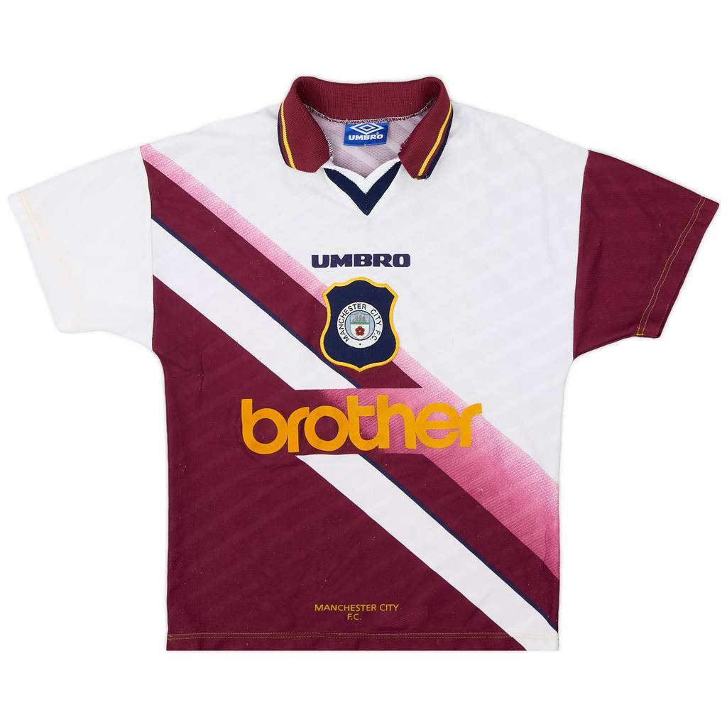1996-97 Manchester City Away Shirt - 5/10 - (Y)