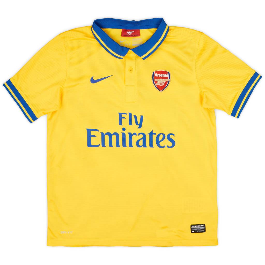 2013-14 Arsenal Away Shirt - 7/10 - (L.Boys)