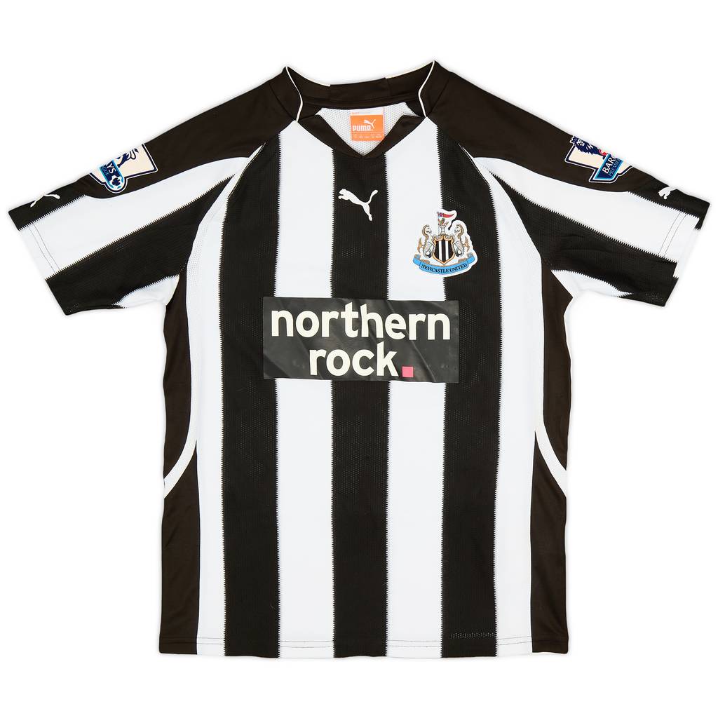 2010-11 Newcastle Home Shirt - 7/10 - (M.Boys)