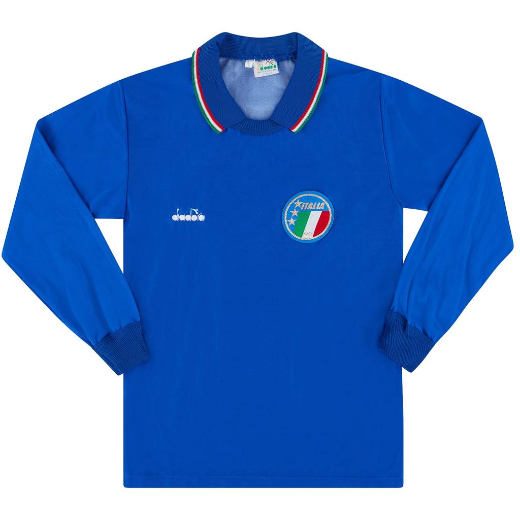 1986-88 Italy Home L/S Shirt