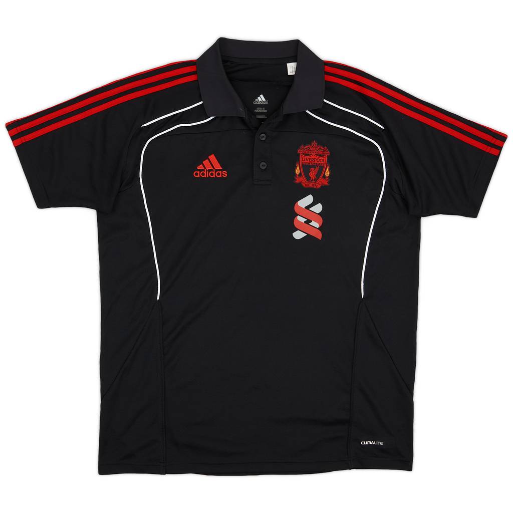 2010-11 Liverpool adidas Polo Shirt - 8/10 - (M)