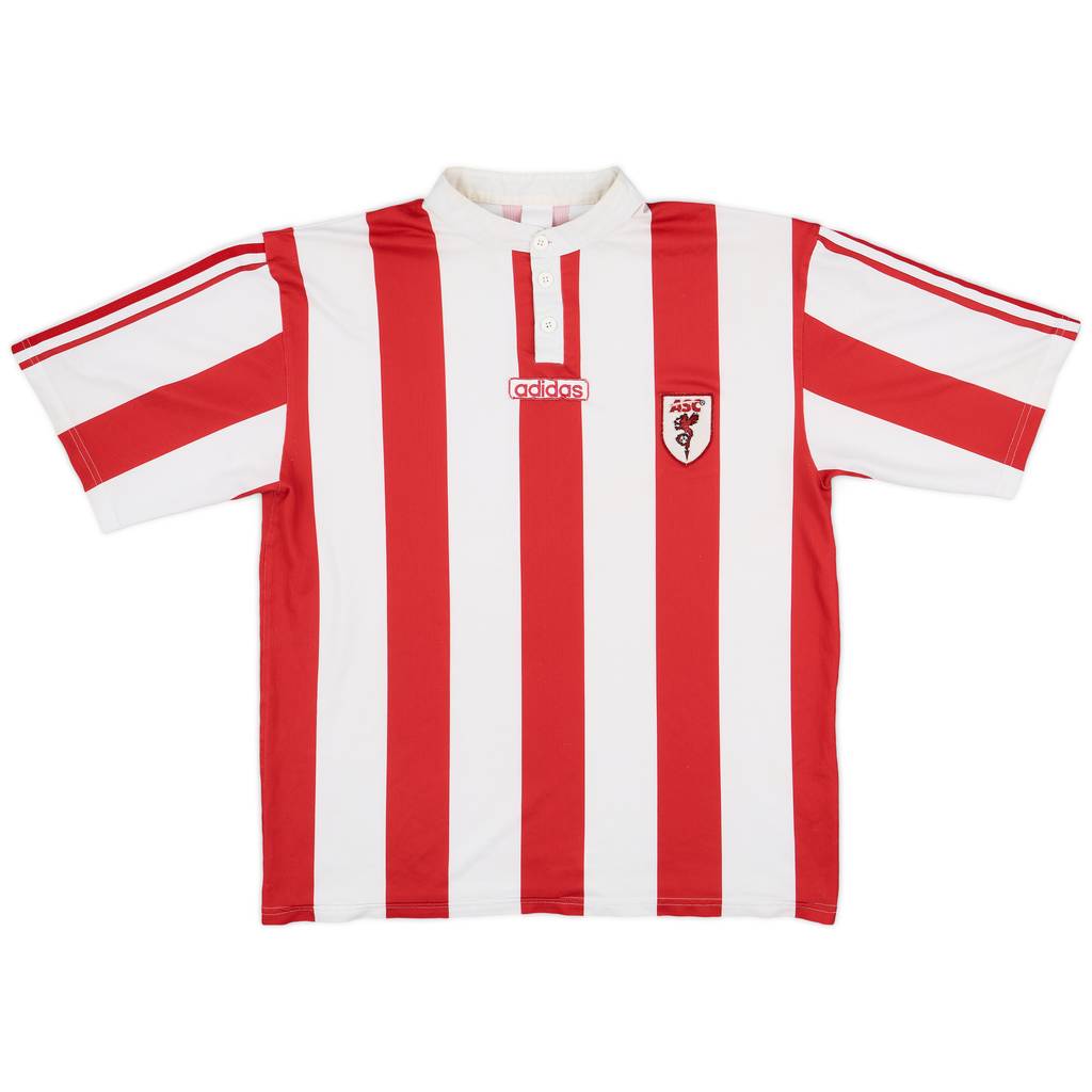 1996-98 AS Cannes Home Shirt - 8/10 - (L)