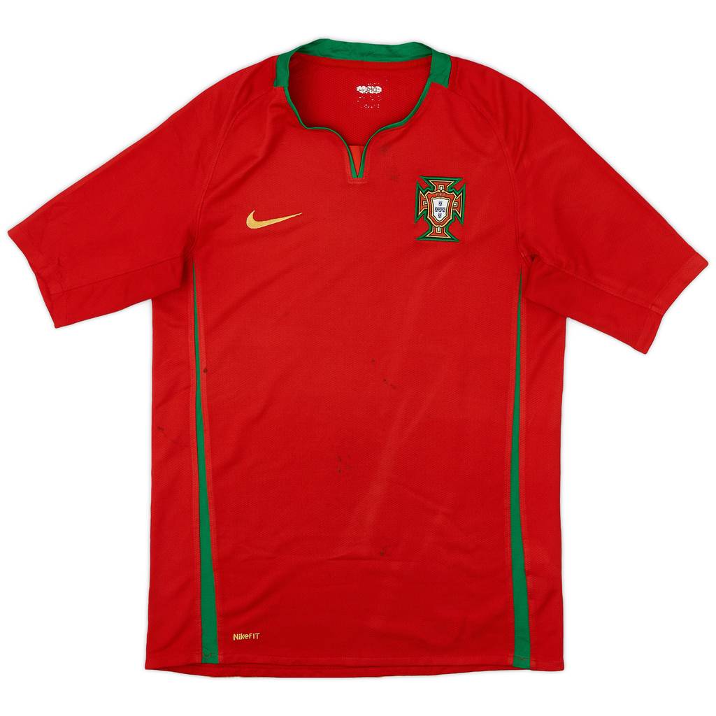 2008-10 Portugal Home Shirt - 5/10 - (XL.Boys)