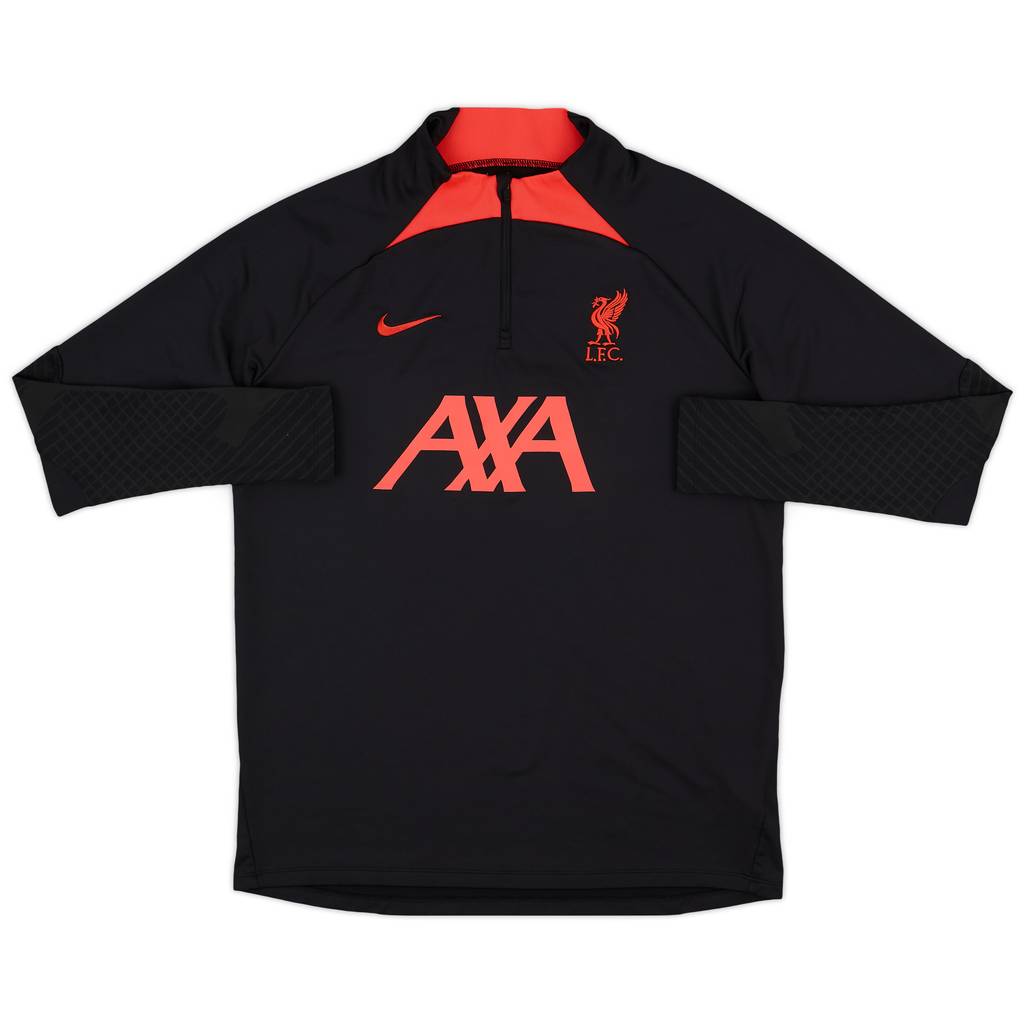 2022-23 Liverpool Nike 1/4 Zip Drill Top - 8/10 - (L)