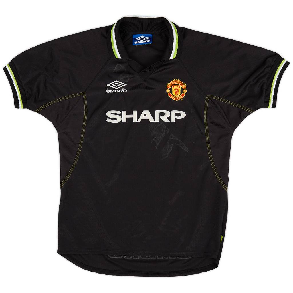 1998-99 Manchester United Third Shirt - 6/10 - (L.Boys)