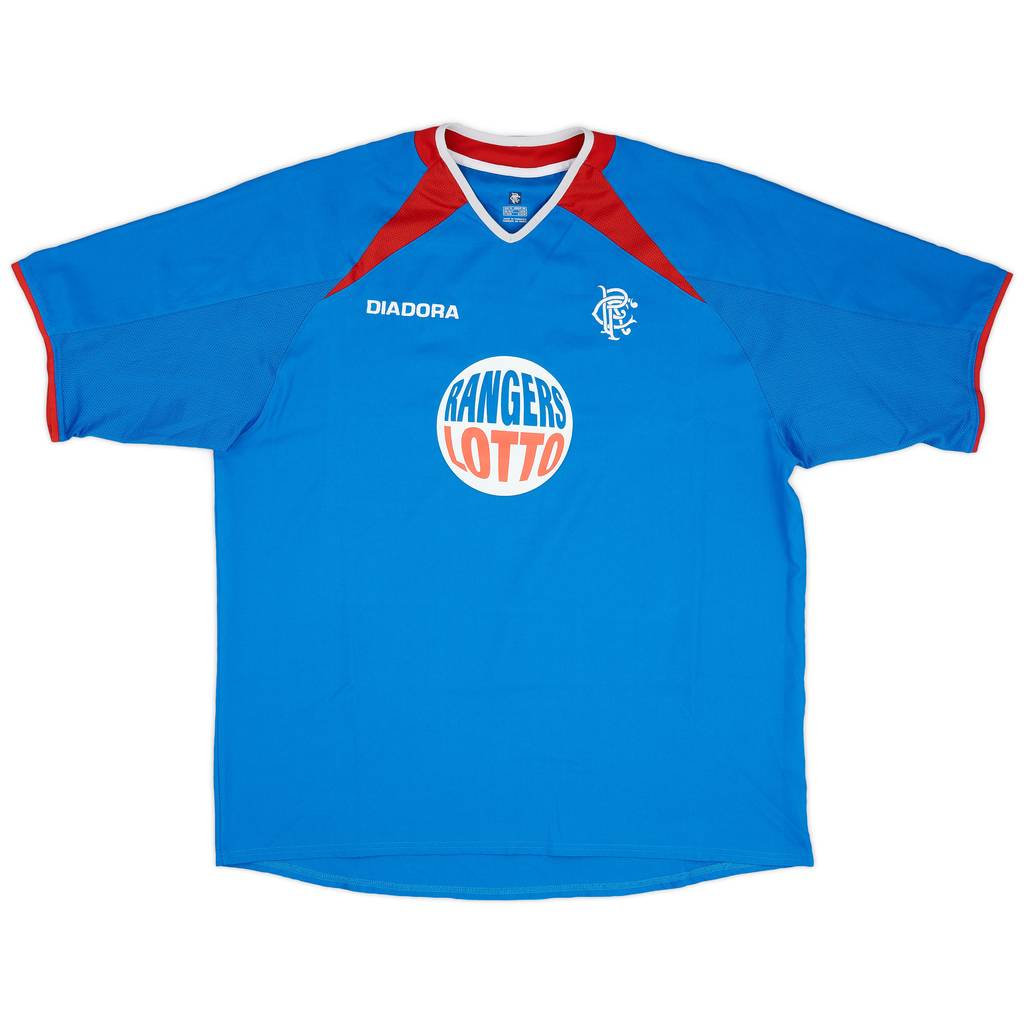 2003-05 Rangers Home Shirt - 9/10 - (XL)