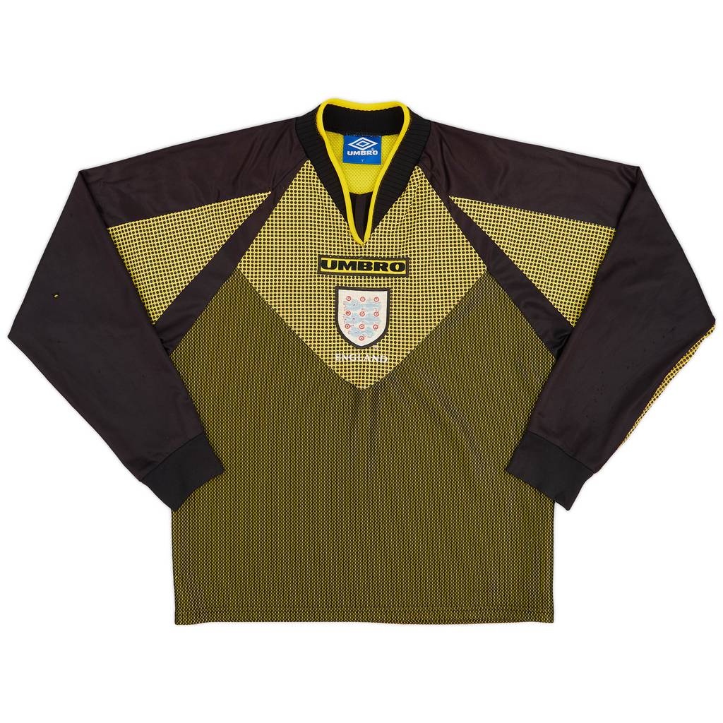 1998-99 England GK Shirt - 8/10 - (Y)