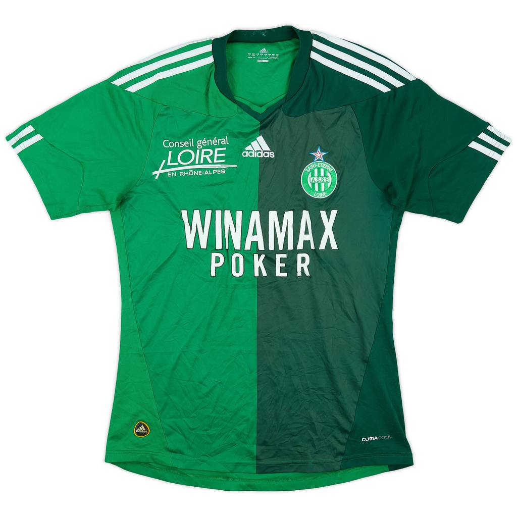 2010-11 Saint-Etienne Home Shirt - 6/10 - (S)