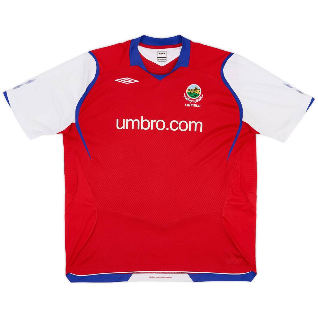 2008-09 Linfield Away Shirt - 7/10 - (XXL)