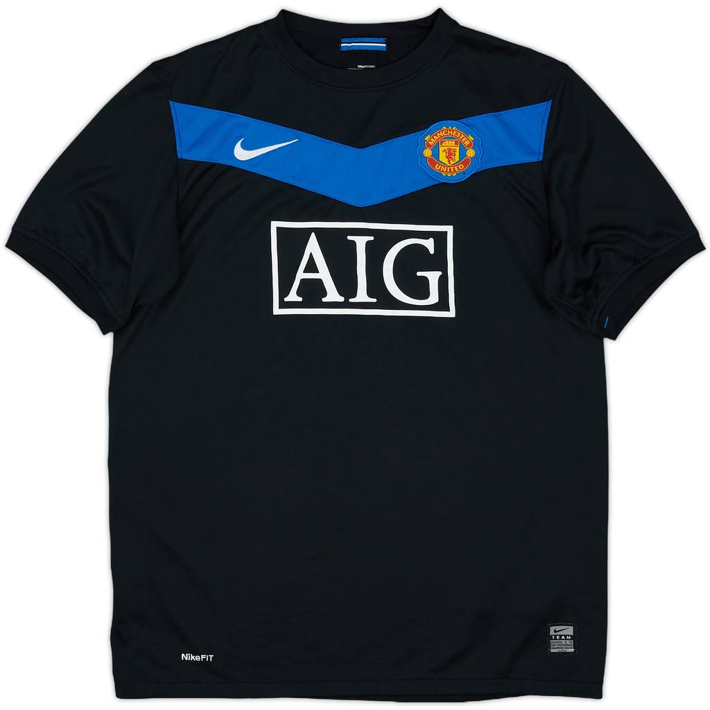 2009-10 Manchester United Away Shirt - 9/10 - (XL.Boys)