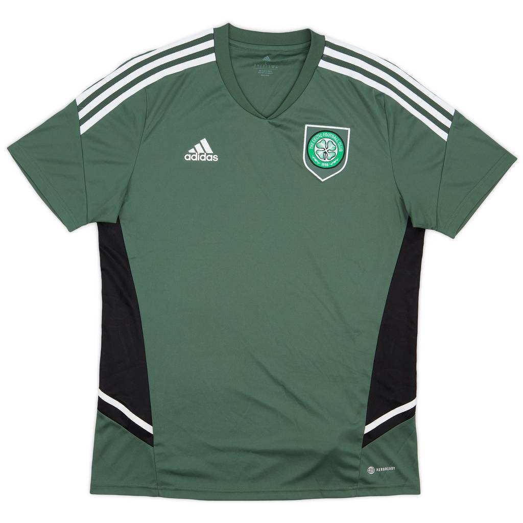 2022-23 Celtic adidas Training Shirt - 10/10 - (L)