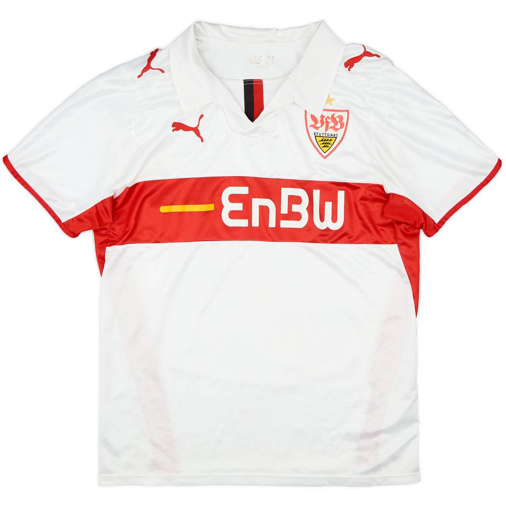 2008-09 Stuttgart Home Shirt - 6/10 - (M)
