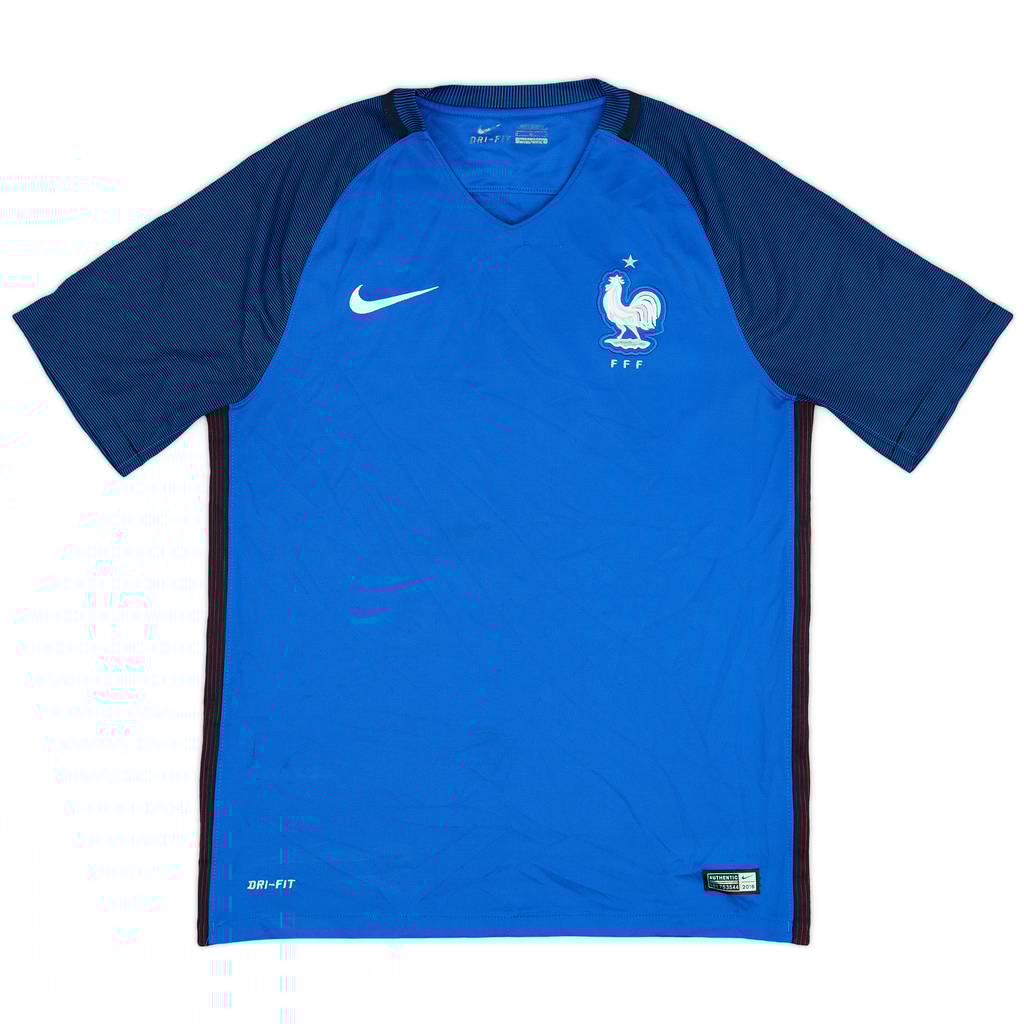 2016-17 France Home Shirt - 8/10 - (M)