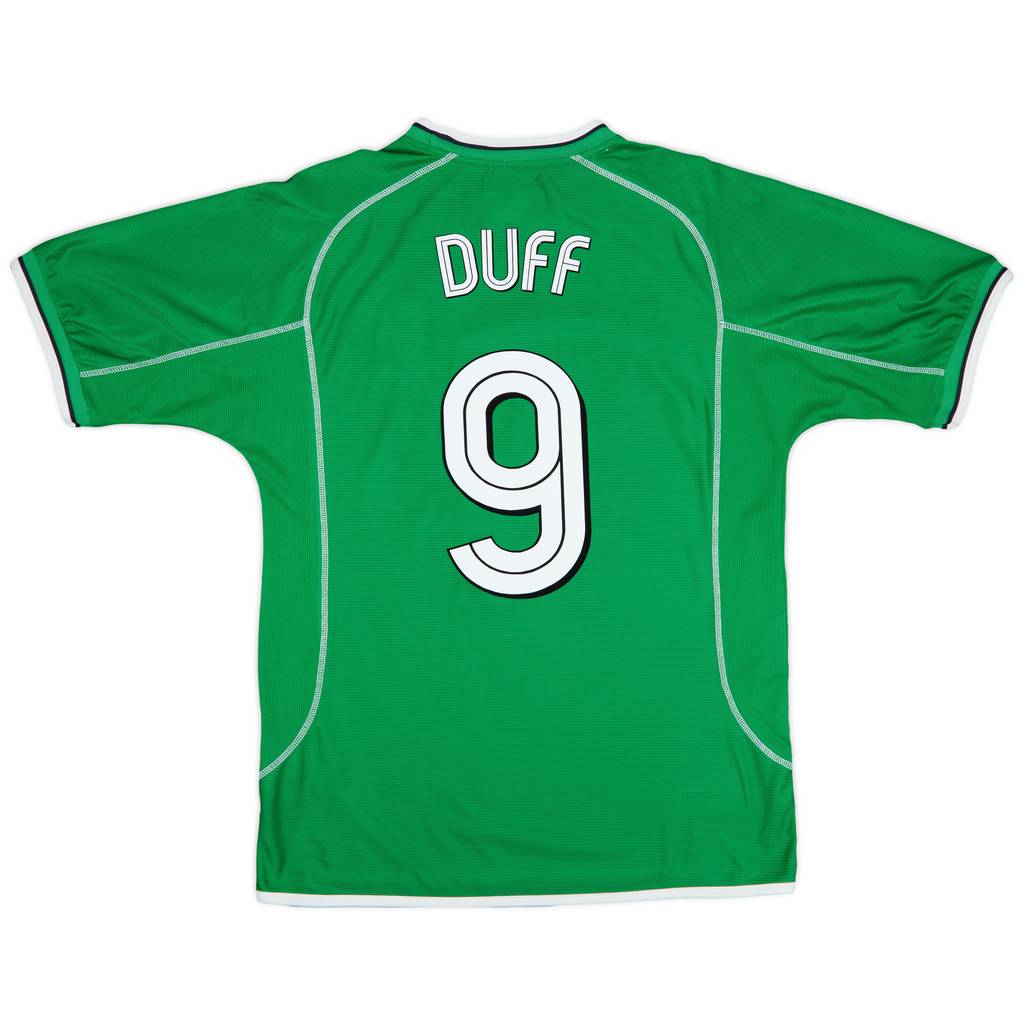 2001-03 Ireland Home Shirt Duff #9 - 5/10 - (M)