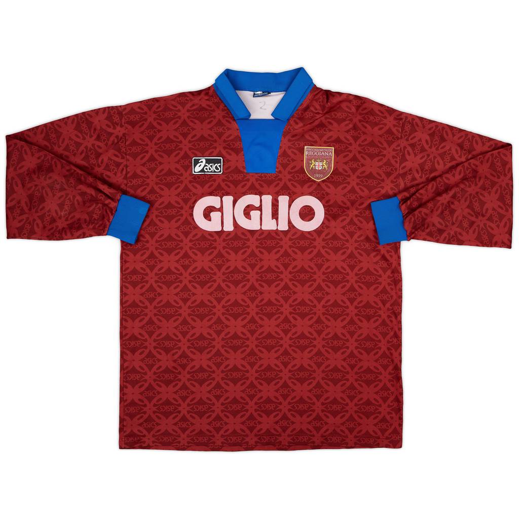 1996-97 Reggiana Home L/S Shirt - 7/10 - (XL)