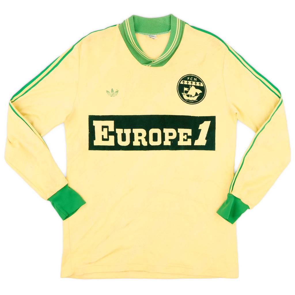 1987-88 Nantes Home L/S Shirt - 6/10 - (M)
