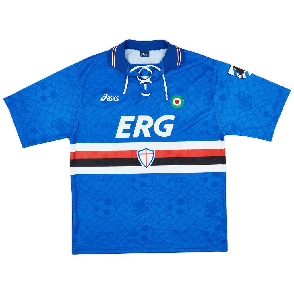 1994-95 Sampdoria Home Shirt - 8/10 - (XL)