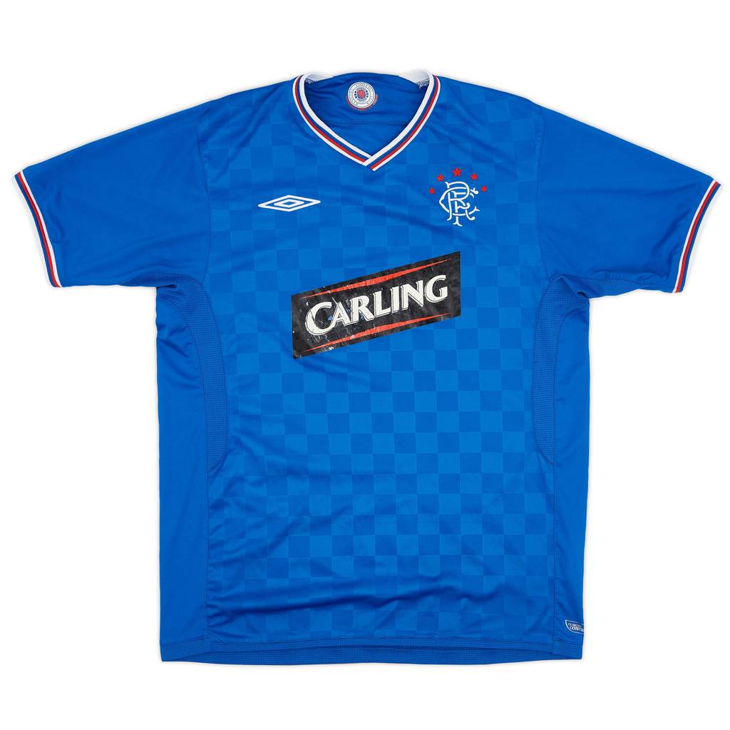 2009-10 Rangers Home Shirt - 4/10 - (L)