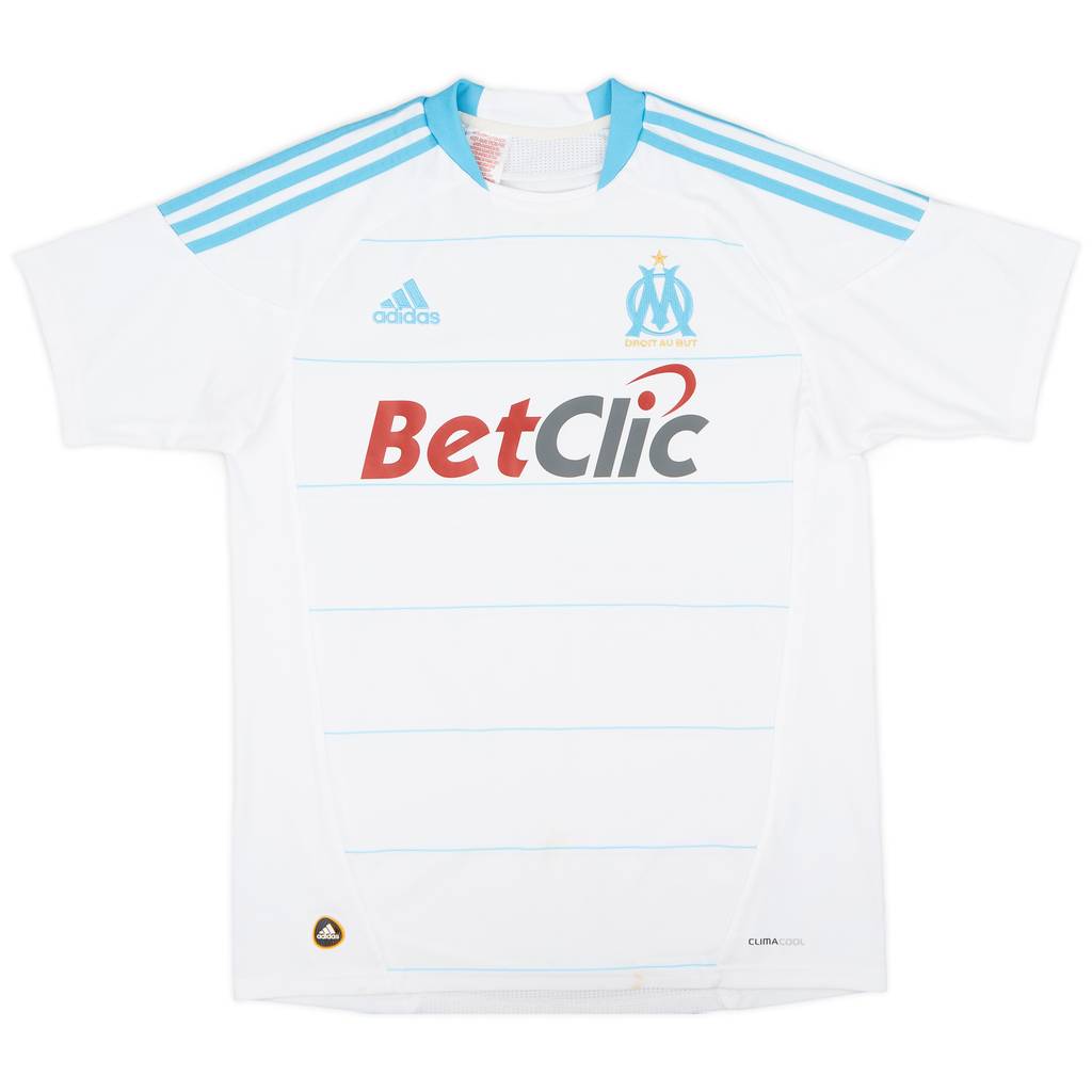 2010-11 Olympique Marseille Home Shirt - 6/10 - (XL.Boys)