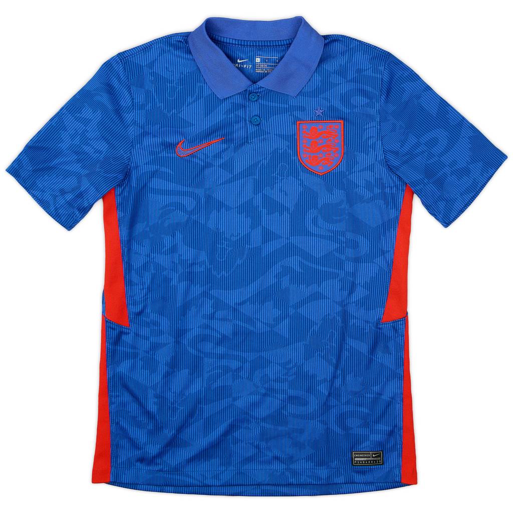 2020-21 England Away Shirt - 9/10 - (XL.Boys)