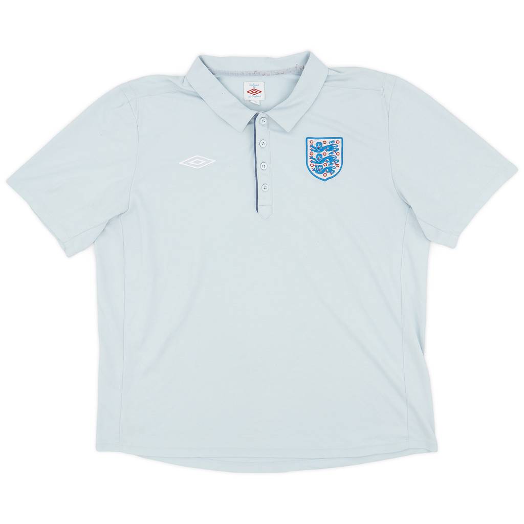 2010-11 England Umbro Polo Shirt - 7/10 - (XXL)