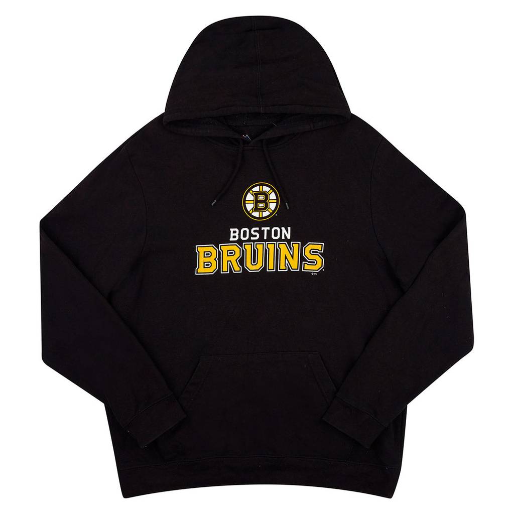 2018 Boston Bruins Majestic Hooded Sweat Top L