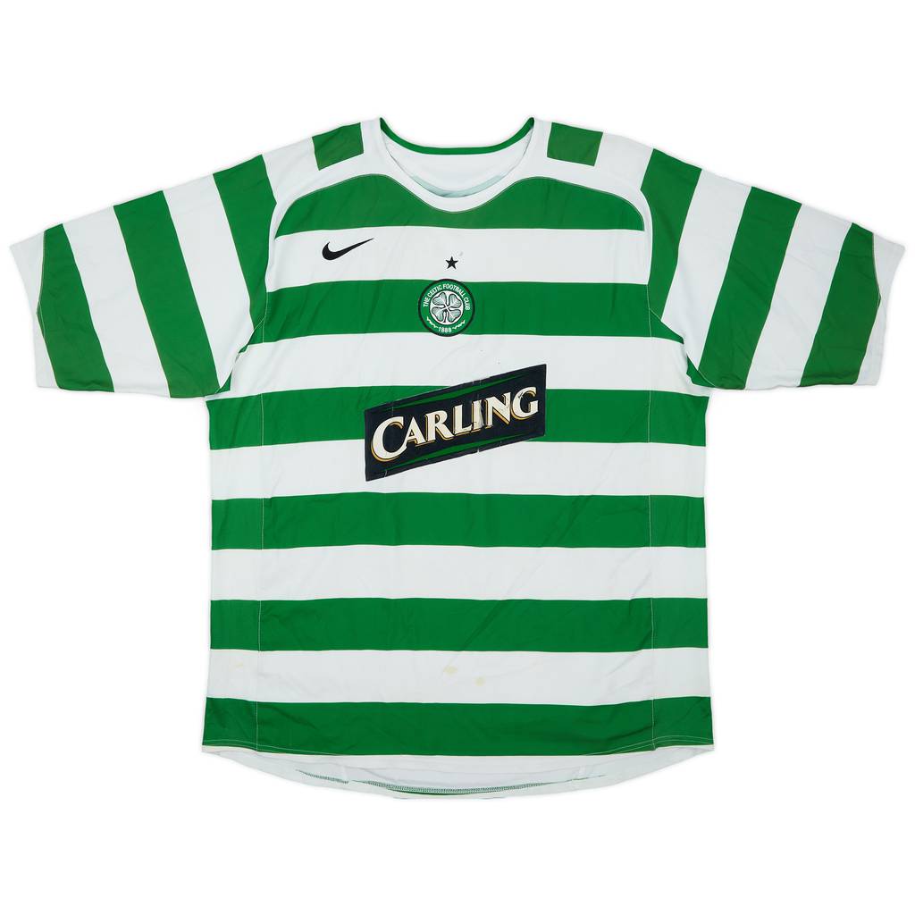2005-07 Celtic Home Shirt - 4/10 - (XXL)