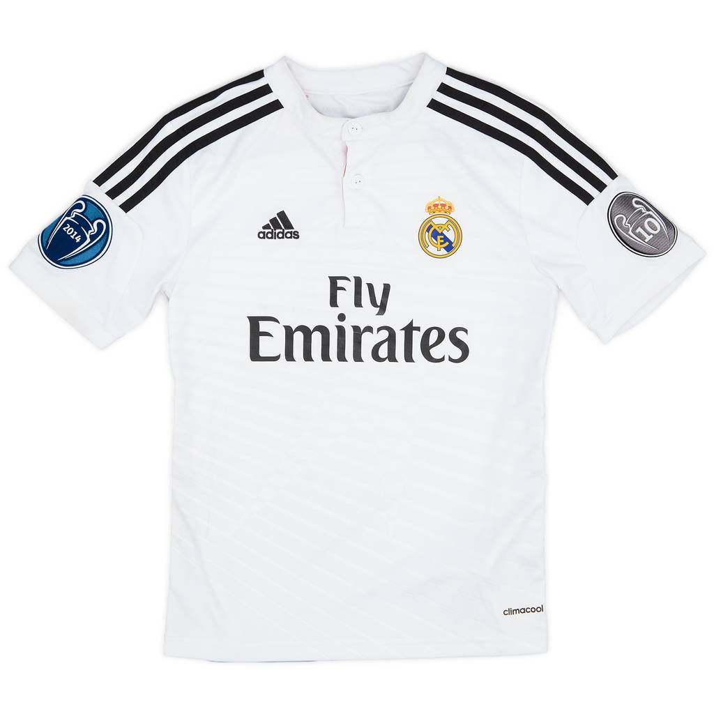 2014-15 Real Madrid Home Shirt - 6/10 - (M.Boys)