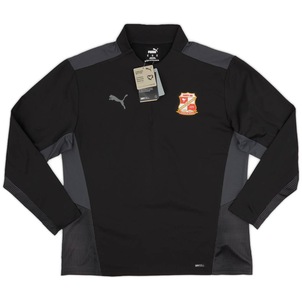 2020-21 Swindon Town Puma 1/4 Zip Training Top (XL)