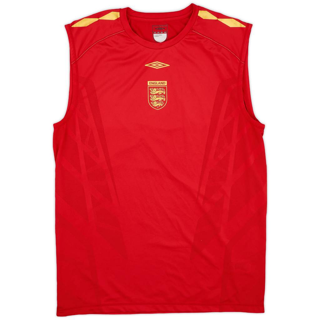 2008-10 England Umbro Training Vest - 9/10 - (XXL)
