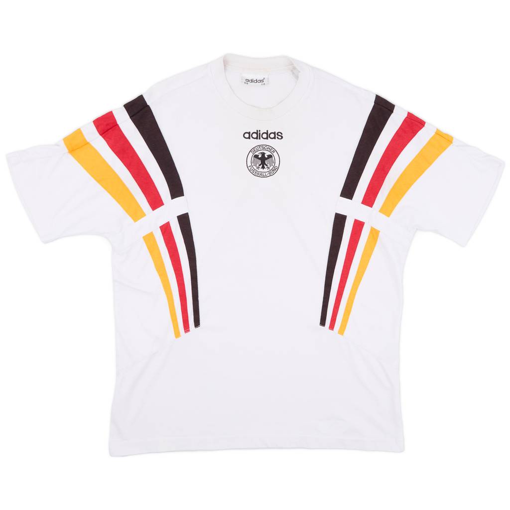 1996-97 Germany adidas Cotton Tee - 6/10 - (XL)
