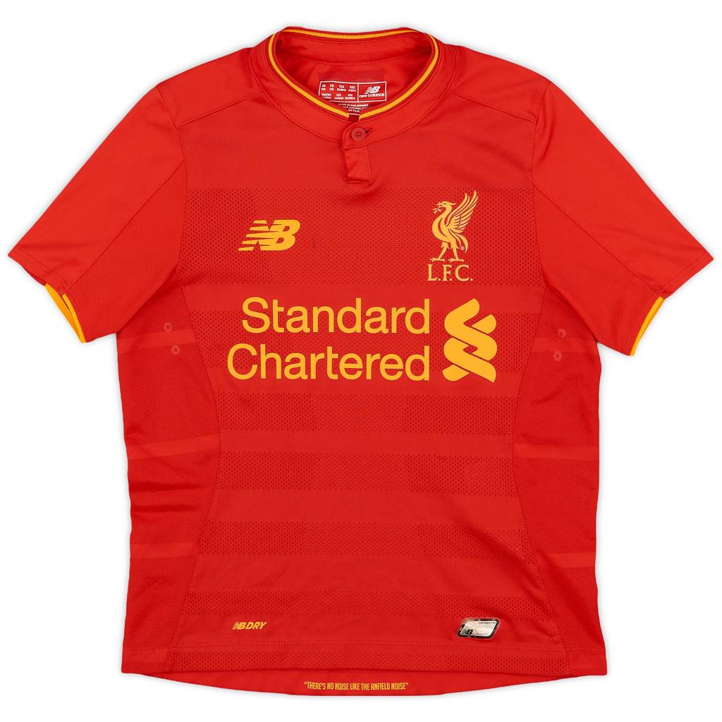 2016-17 Liverpool Home Shirt - 9/10 - (S.Boys)