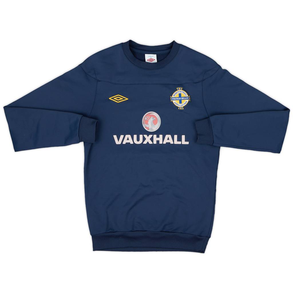 2010-12 Northern Ireland Umbro Training Sweat Top - 5/10 - (S)