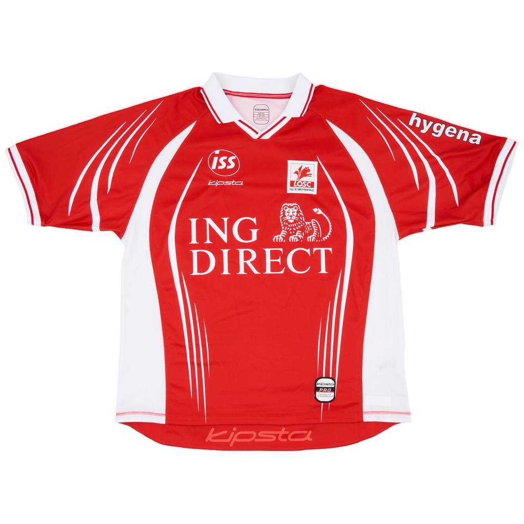 2001-02 Lille Home Shirt - 8/10 - (XXL)