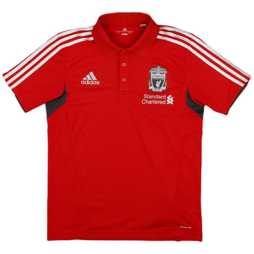 2011-12 Liverpool adidas Polo Shirt - 9/10 - (M)