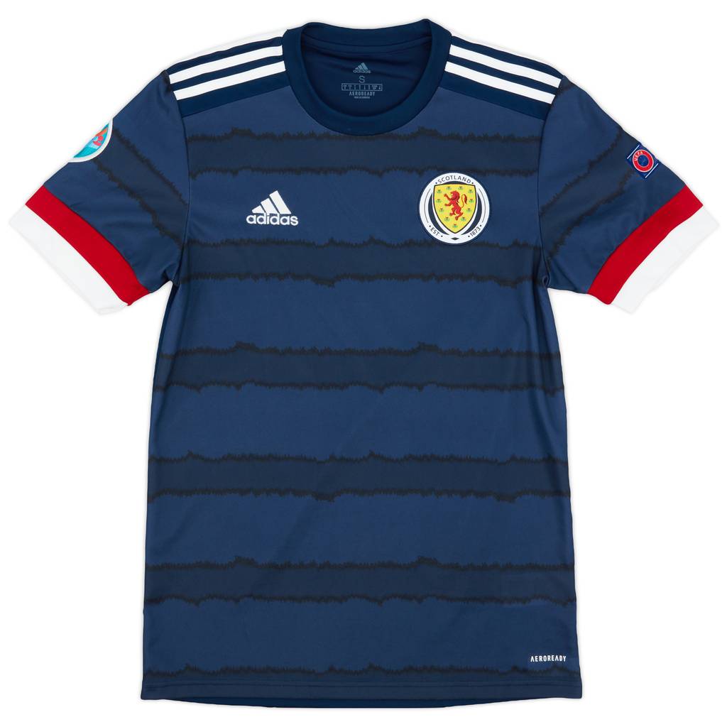 2020-22 Scotland Home Shirt - 8/10 - (S)