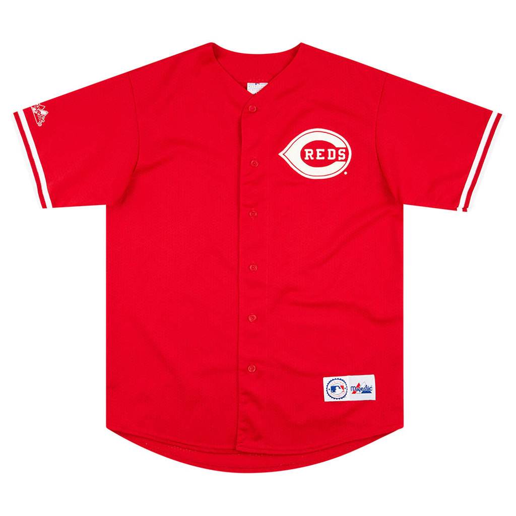 2000s Cincinnati Reds Majestic Jersey L