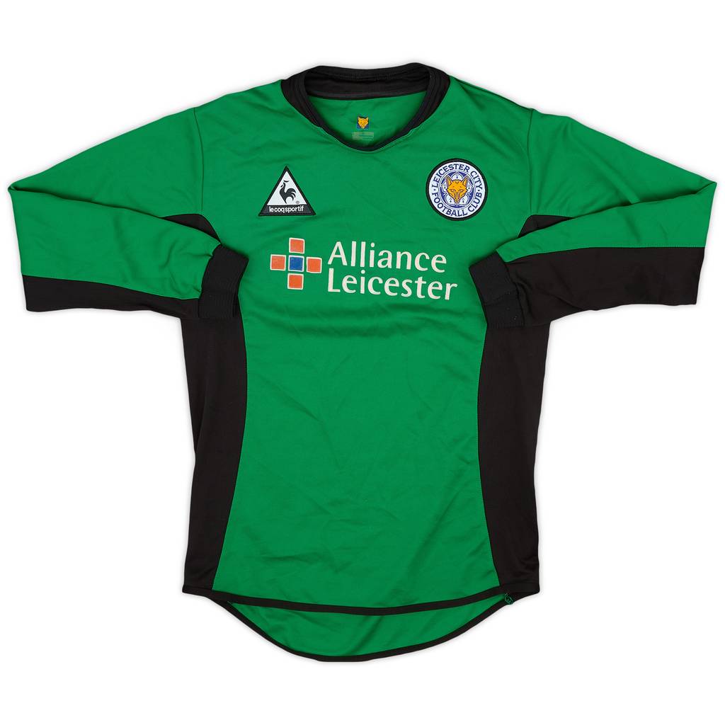 2004-05 Leicester GK Shirt - 9/10 - (M.Boys)