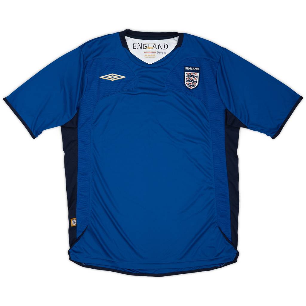 2006-07 England Umbro Training Shirt - 9/10 - (L)