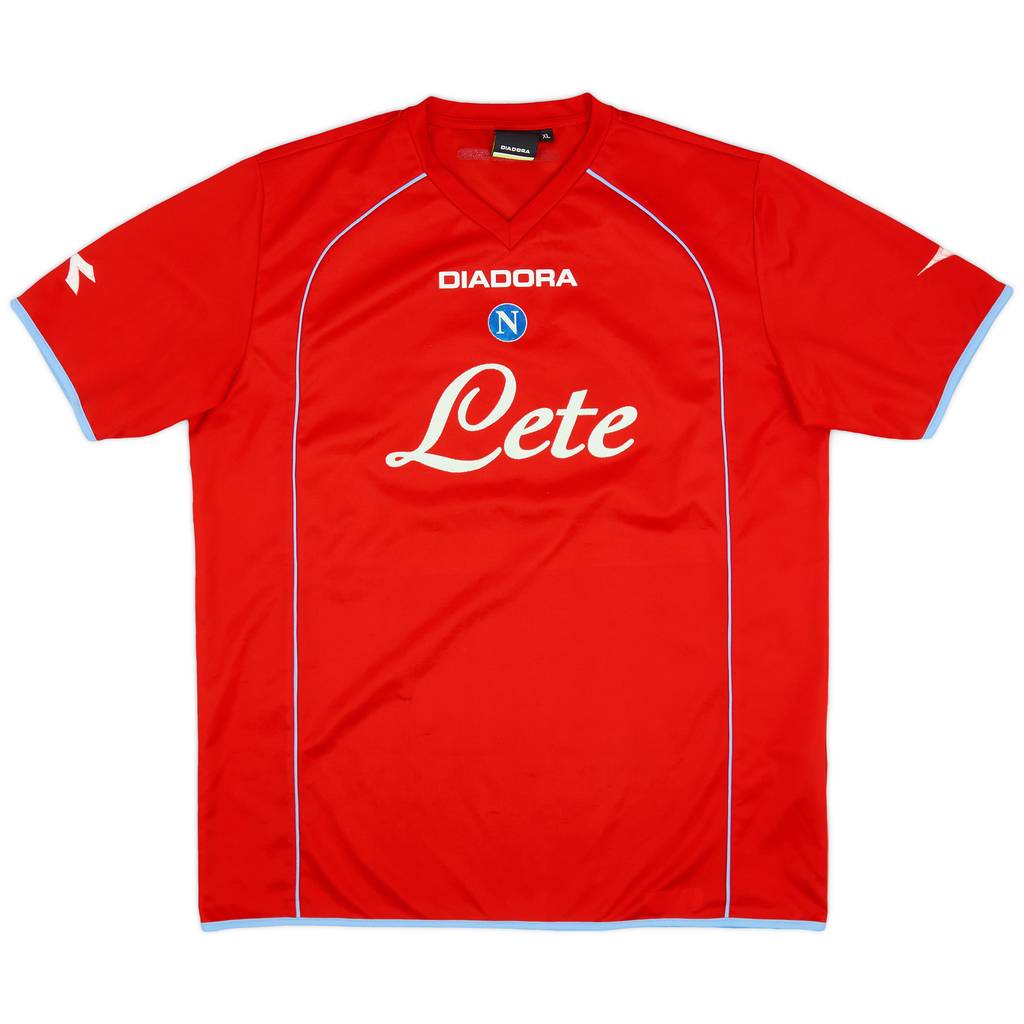 2006-07 Napoli Third Shirt - 7/10 - (XL)