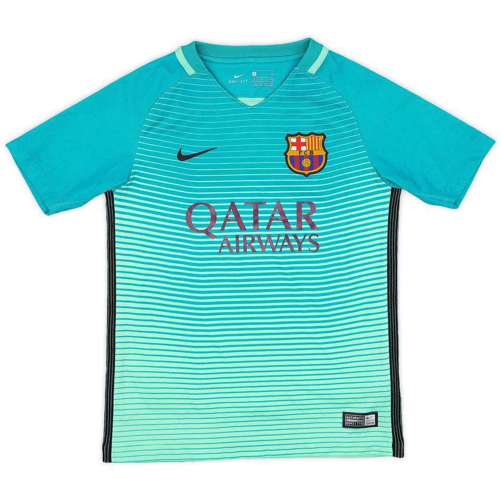 2016-17 Barcelona Third Shirt - 9/10 - (S.Boys)