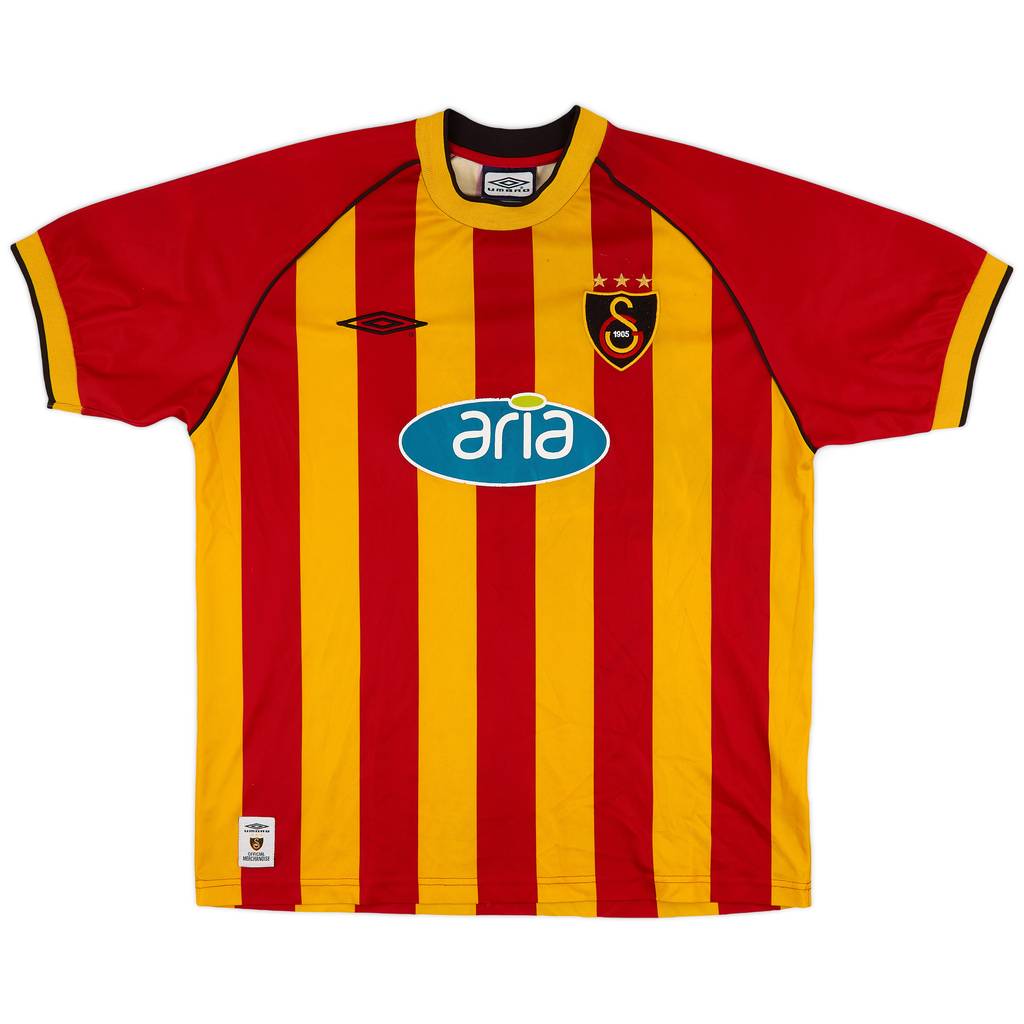 2002-03 Galatasaray Home Shirt - 7/10 - (L)