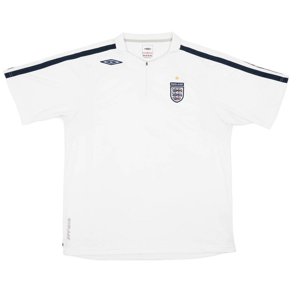 2007-08 England Umbro Training Shirt - 7/10 - (XL)