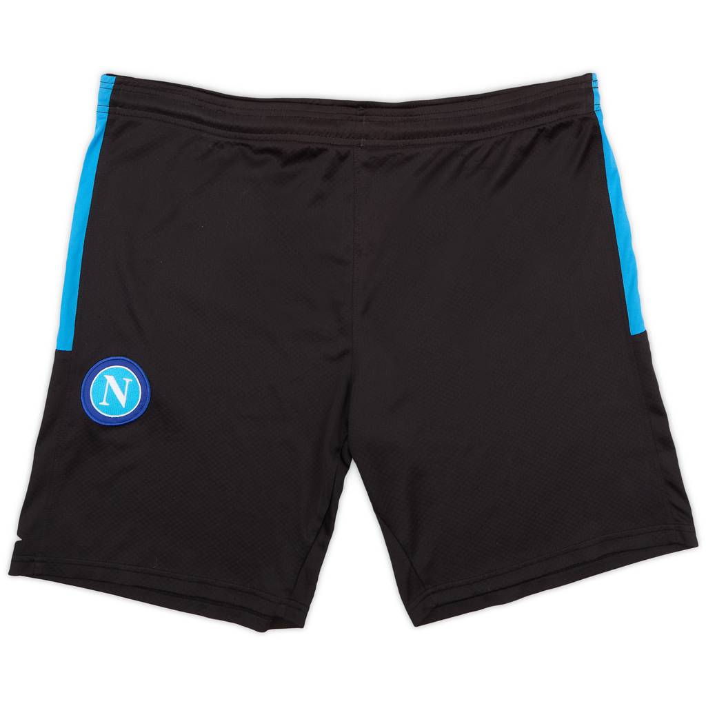 2019-20 Napoli Kappa Training Shorts - 6/10 - (XL)